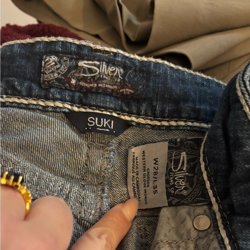 Size 28 Silver Jeans Suki Women's Denim